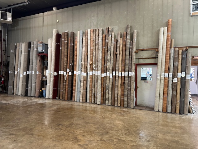 Large size remnants for Elizabethton carpet projects